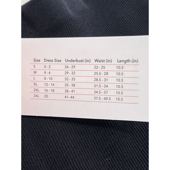 Shapermint Smooth Waist Trainer Black Stretch Size 3XL New with Tags - Picture 6 of 11